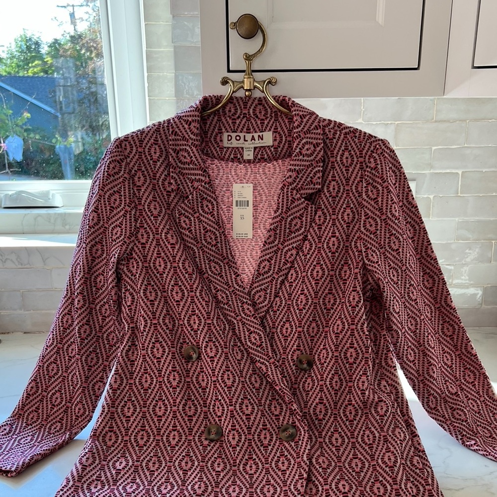 Anthropologie Dolan Pink Blazer